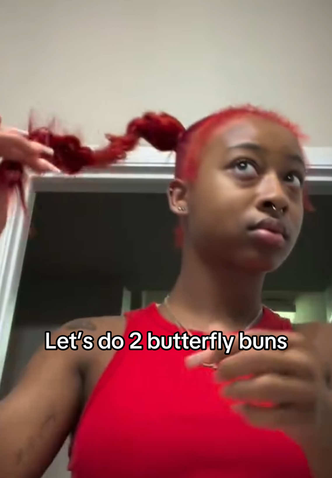 Sleek butterfly buns  @damndyaijahdidthat._ #ponytailstyle #ponytailvibes #sleekponytail #fyp #herdreamshair  