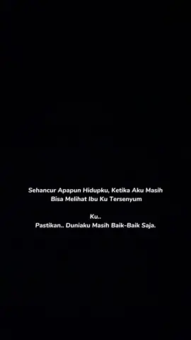 Yaallah, jagakan ibuku 