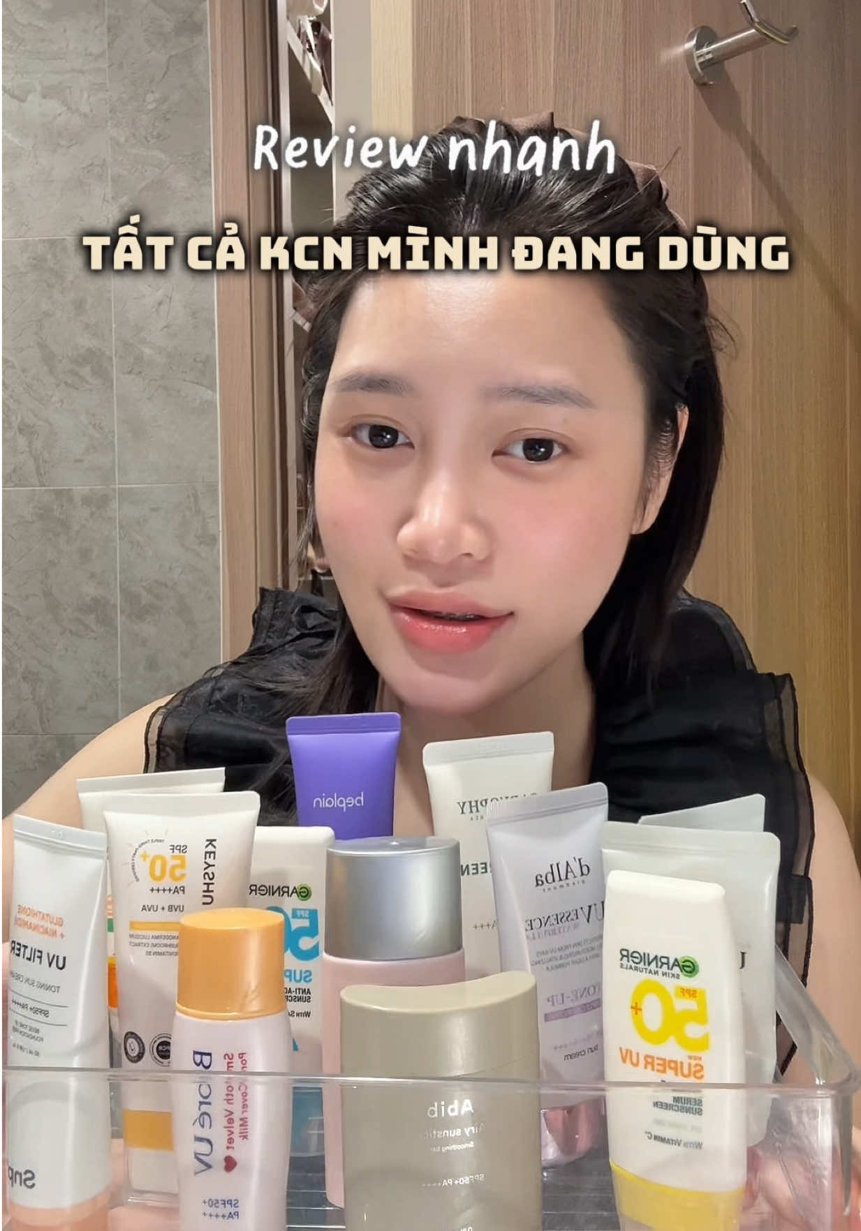 Đam mê kcn nâng tone lắm hehee 😍 mình là da hh thiên khô nha 😗 #kemchongnang #goclamdep #BeautyTok #kcn #emtamdunggi 