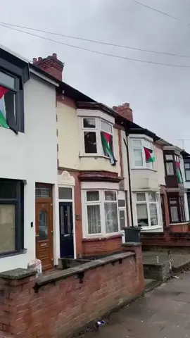 Jalan di Inggris ini berdiri bersama Kemanusiaan.🫡✌️🇵🇸