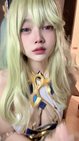 wig Cantarella dibelakang: 😅😅 #mobius #cosplay #honkaiimpact3rd #summerskin 