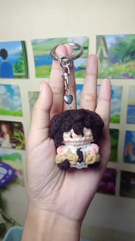 Dazai~ #crochet #amigurumi #keychain #dazaiosamu #crochettiktok 