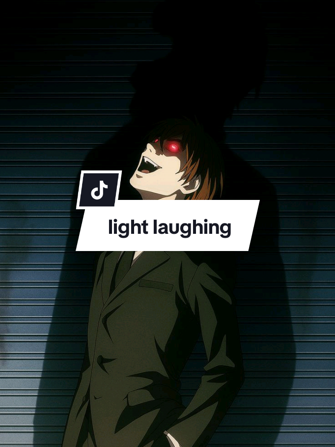 this is my perfect victory🤭🤭🤭 #fyp #deathnote #lightyagami #kira #biarkankupergi 