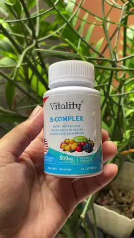 VITALITY B COMPLEX #vitalityvitamin #bcomplex #vitaminbcomplex 