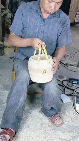 Do you want a teapot like this? #bamboo #handmade #DIY #handmadediy #homemadecrafts #bamboocrafts #fyp #foryou #foryoupage 