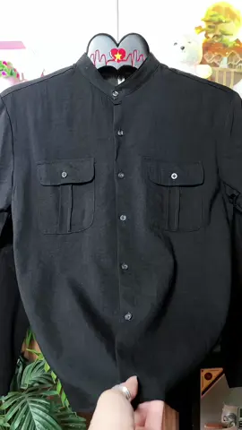 Áo đũi nam cổ tàu Có Túi  vuông #aosomiduicotau #aosomiduinam #reviewthoitrang #xuhuongtiktok 