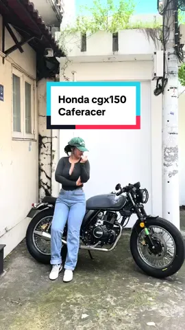 1 trong những con xe Cgx150 new độ style caferacer ở Vietnam, xe dễ chạy phù hợp người châu á 😄 #cgx150 #hondacgx150 