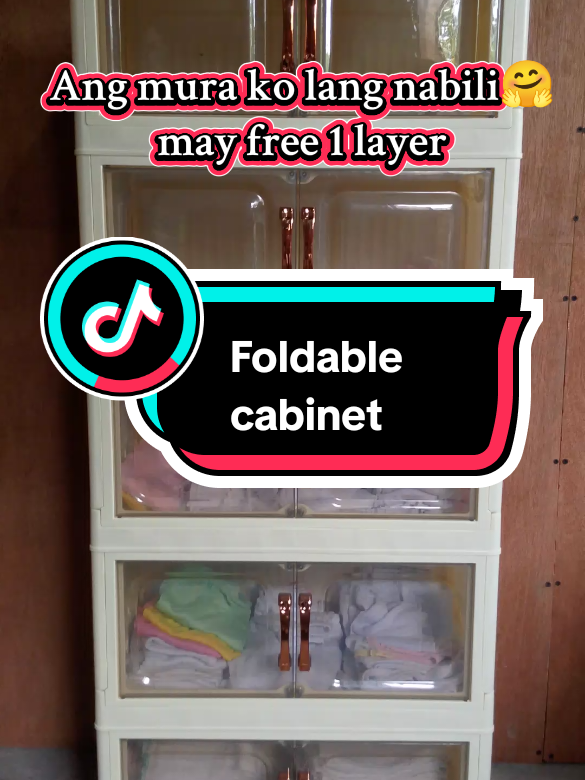 check out kana habang naka sale pa #foldablecabinet #cabinet #affordable #trending #fyp 