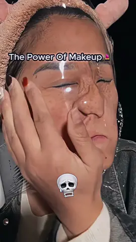 The Power Of Makeup 💄 #viralvideo #haircut #bangs #haircuttransformation #makeup 