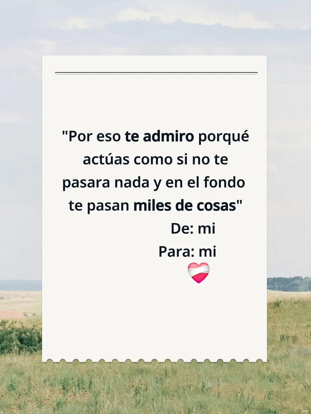 Será que el tiempo tiene mil estaciones y un rincón, donde se guardan esas pequeñas cosas... #midiosymicruz#siemprefeliz #vidafeliz🌷❤ #💖 