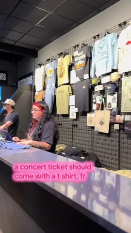 Concert ticket prices make me miss when merch was $20 and life was simple 😭     Still bought that @Max McNown shirt tonight tho 👕I’m a little bit broke but a lot more stylish #concertlife #buythetickets #buythetshirt #concerttok #countrymusic 