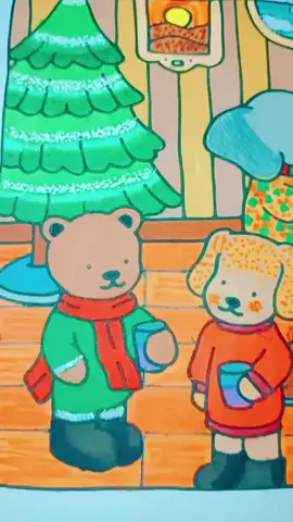 Bobbie Goods Não é Natal mas foi como se fosse 🎨🖌️🧸🐘🌌🎄✨ #bobbiegoods  #bobbiegoodscoloringbook  #nãoénatalmasfoicomosefosse #tempolivre  #momentoderelaxar   