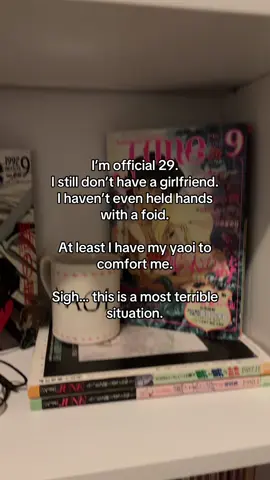Need a foid in my life… hmu ladies 😏👀 #yaoi #fujoshi #imactually29 #fyp 