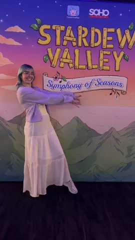 @ConcernedApe i love u fam  went with @the.spooky.shelf ✨🙌 #stardewvalley #stardewvalleyconcert #concernedape #symphonyofseasons #videogames 