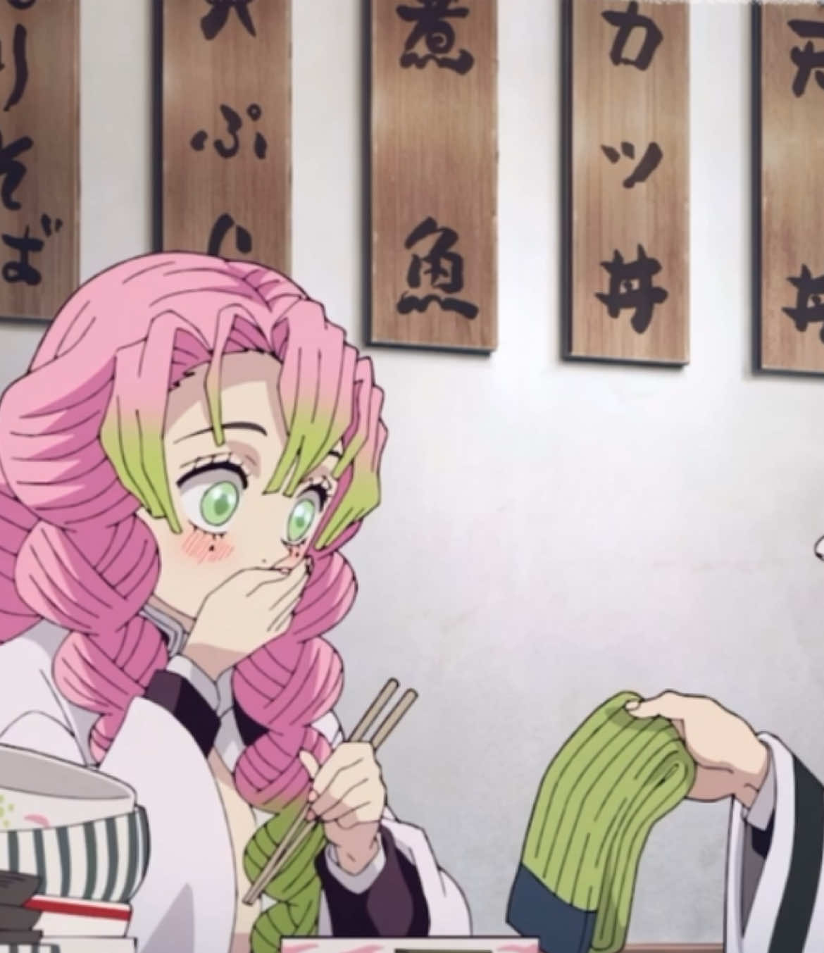 i love mitsuri. i want everyone here to know i am a mitsuri glazer and truther. even beyond my death i will defend her with my whole BEING. anyways she's sabrina coded lol i love her   #demonslayer #demonslayeredit #mitsurukanroji #kimetsunoyaiba #fyp 