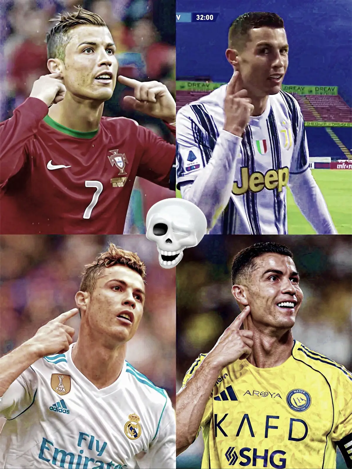 Cristiano Ronaldo doing what he does best 🐐 #ronaldo #realmadrid #alnassr #manchesterunited #juventus 