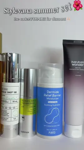 Skincare lineup fresh from Stylevana I'm obsessed with these finds. Use my code INFOSADEE for discount @Stylevana @Stylevana Influencers #stylevana #stylevanainfluencers #stylevanapartner #fyp #foryoupage