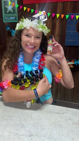 REP throwing out sample of Texacraft RTD pickle shots.  #pickleshots #texacraft #picklevodka #RTDpickleshots 