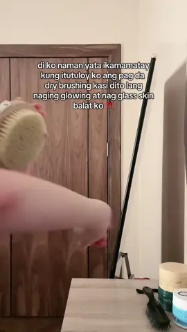 glass skin malala #fyp #drybrush #drybrushing 