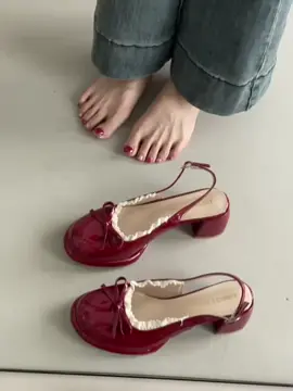 Giày nữ sang chảnh cho các chi em #giayhogot #giayslingback #guocnu #giaycaogot #fyp 