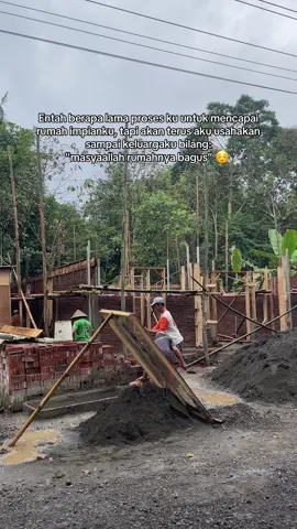 Gapapa sedikit lama yang penting rumah ini bisa jadi sesuai dengan harapanku 🙂 #homedekor
 #rumahimpian 
#pembangunanrumah
 #homedecor
 #rumahmodern

