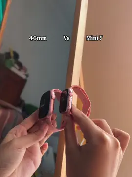 Diameter kecil mungil pas di pakai sehari-hari  #smartwatch #jamtanganpintar #fyp #smartwatchmini 