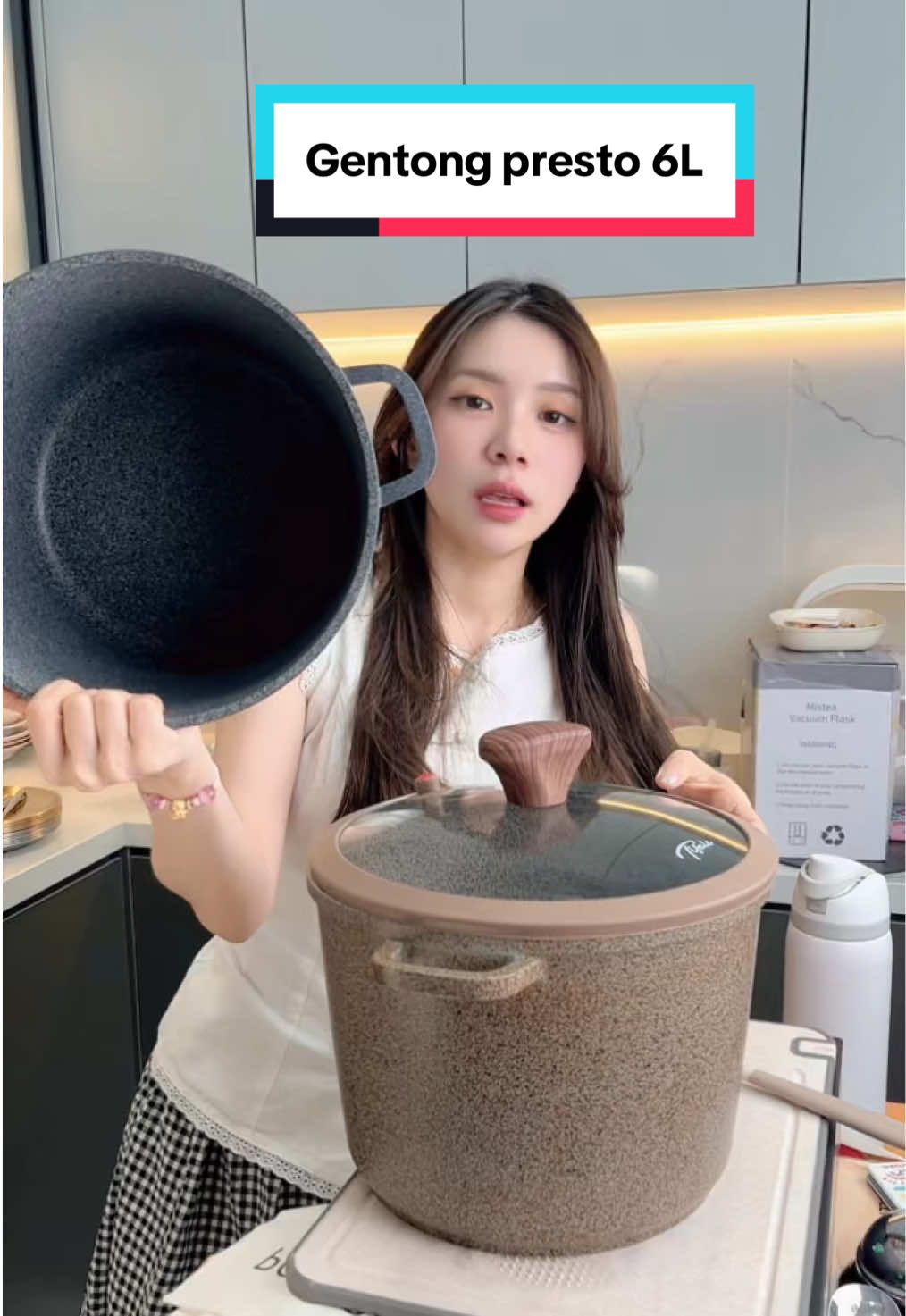 Panci presto 6liter buat sop iga hari ini 5rbu/hari di live 😍 #fyp #celyhome #pancipresto #panci #pancigranit 