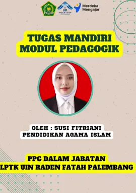 Yang mau tugas mandiri modul pedagogik nya silahkan klik link d bio bisa di edit #modul #ppg #ppgdaljab #kemenag #madrasah 