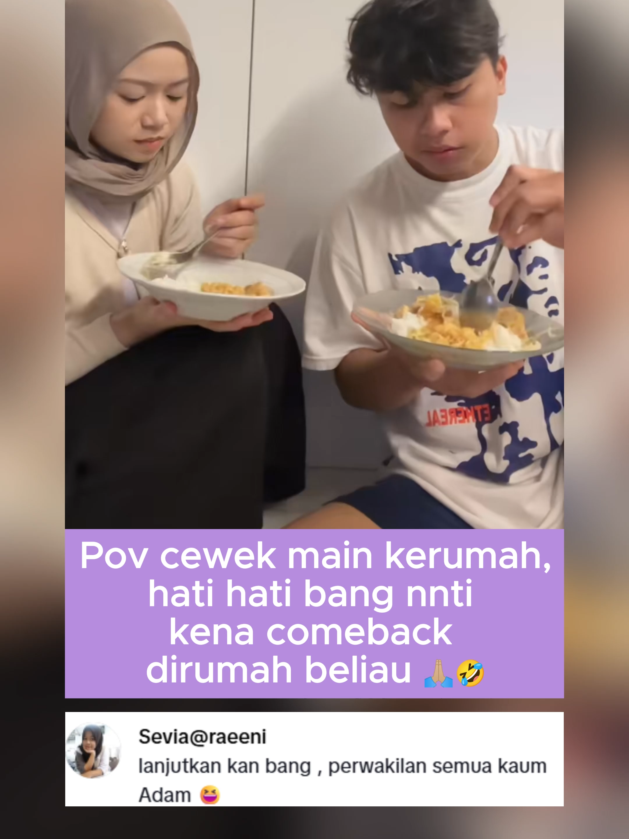 Pov cewek main kerumah