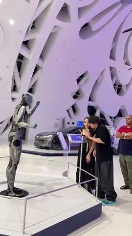 We made the robot dance