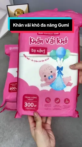Khăn vãi khô đa năng Gumi đang có voucher giá tốt được gần 2kg luôn ah cả nhà. #khanvaikhogumi #cindythuytichcuc 