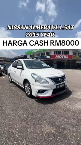 NISSAN ALMERA VL 1.5AT 2015TAHUN #Nissanalmera #usedcarmalaysia #keretasecondhand ジviral