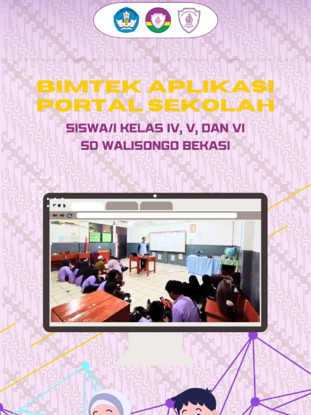 📱💻 Bimtek Aplikasi Portal Sekolah untuk Siswa 💻📱 SD Walisongo Bekasi menyelenggarakan Bimtek Aplikasi Portal Sekolah sebagai langkah persiapan menghadapi Sumatif Tengah Semester I Tahun Ajaran 2025/2026. Kegiatan ini dibimbing langsung oleh Sir Fauzan, S.Psi. selaku Wakasek Kurikulum untuk memastikan siswa dapat memahami penggunaan aplikasi dengan baik. Melalui bimbingan ini, siswa diajak berlatih agar lebih terampil dan siap mengakses soal ujian secara mandiri. Harapannya, kegiatan ini dapat mendukung kelancaran pelaksanaan ujian sekaligus meningkatkan kedisiplinan serta kemandirian belajar siswa. 📚💫 #digital #portalsekolah #sdwalisongobekasi #islamicschool #kemendikdasmen 