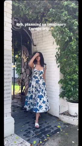 Dress so good for dashain vacation 🤭 #quaintrellenepal #dress #sundress #floral 