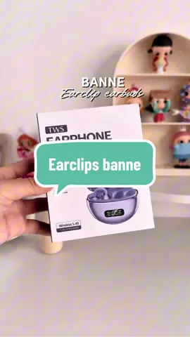 Worth it ! sound clear tau #earclipearbuds #earphone #wirelessearclip #bannem97 