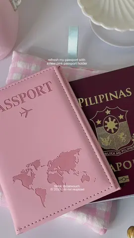 so in love with this passport holder 🥹💕 #passportholder #passportcase #holder #passportaccessories #fyp 