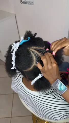 Stitching natural hair 🥀