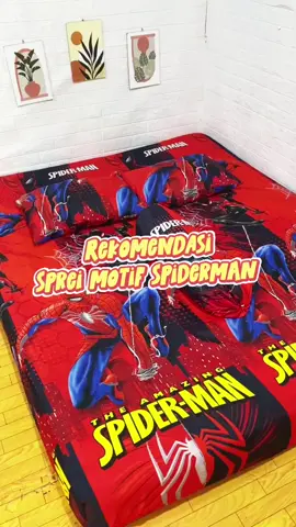 Spiderman rekomendasi sprei motif karakter anak lucu  #spaiderman #rekomendasisprei #spreianak #spreihomemade #spreikatun 