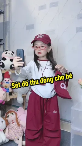 Set áo quần thu đông cho bé gái #xuhuong #thoitrangbegai #doxinhchobe #dodihocchobe 