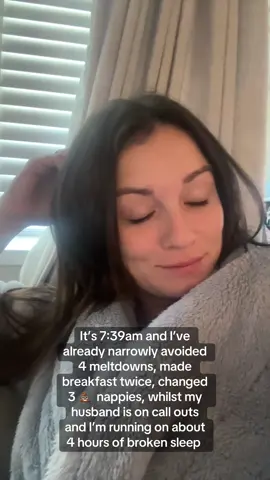 I can feel what sort of day is ahead of us #parenting #mumsoftiktok #tiredmum #mumoftwo #teethingbaby 