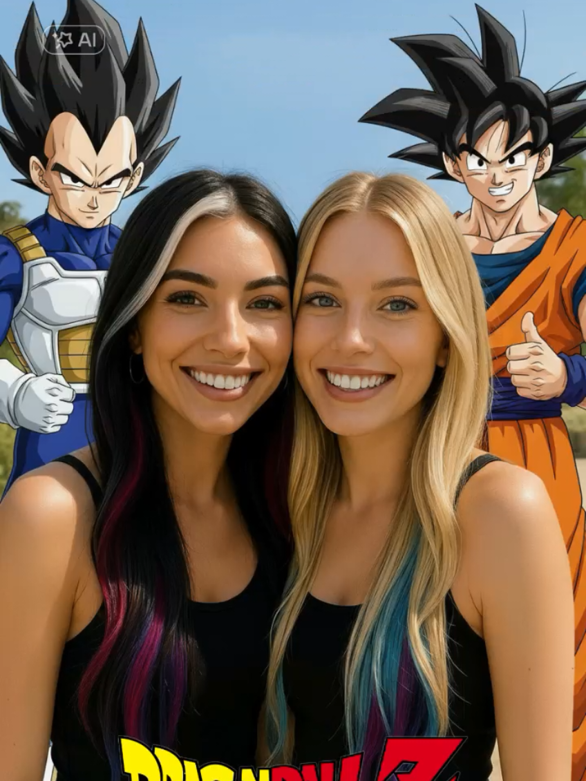 ✨ Imagine une photo où tu restes toi-même, mais avec Vegeta et Son Goku qui apparaissent juste à côté de toi. Comme si les deux guerriers légendaires de Dragon Ball Z étaient descendus dans ton monde pour poser avec toi. Leur aura d’énergie éclaire la scène, donnant l’impression d’une rencontre unique entre réalité et l’univers DBZ. 🔥⚡ #dragonballz #animé #ai 