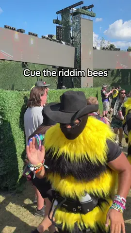 Just a couple bees gettin busy at The Crater stage   #lostlands #dubstep #edmtiktok #festival 