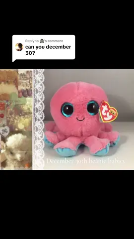 Replying to @🧟‍♀️ #fyp #beaniebaby #Love #cuteness #decemberbaby 