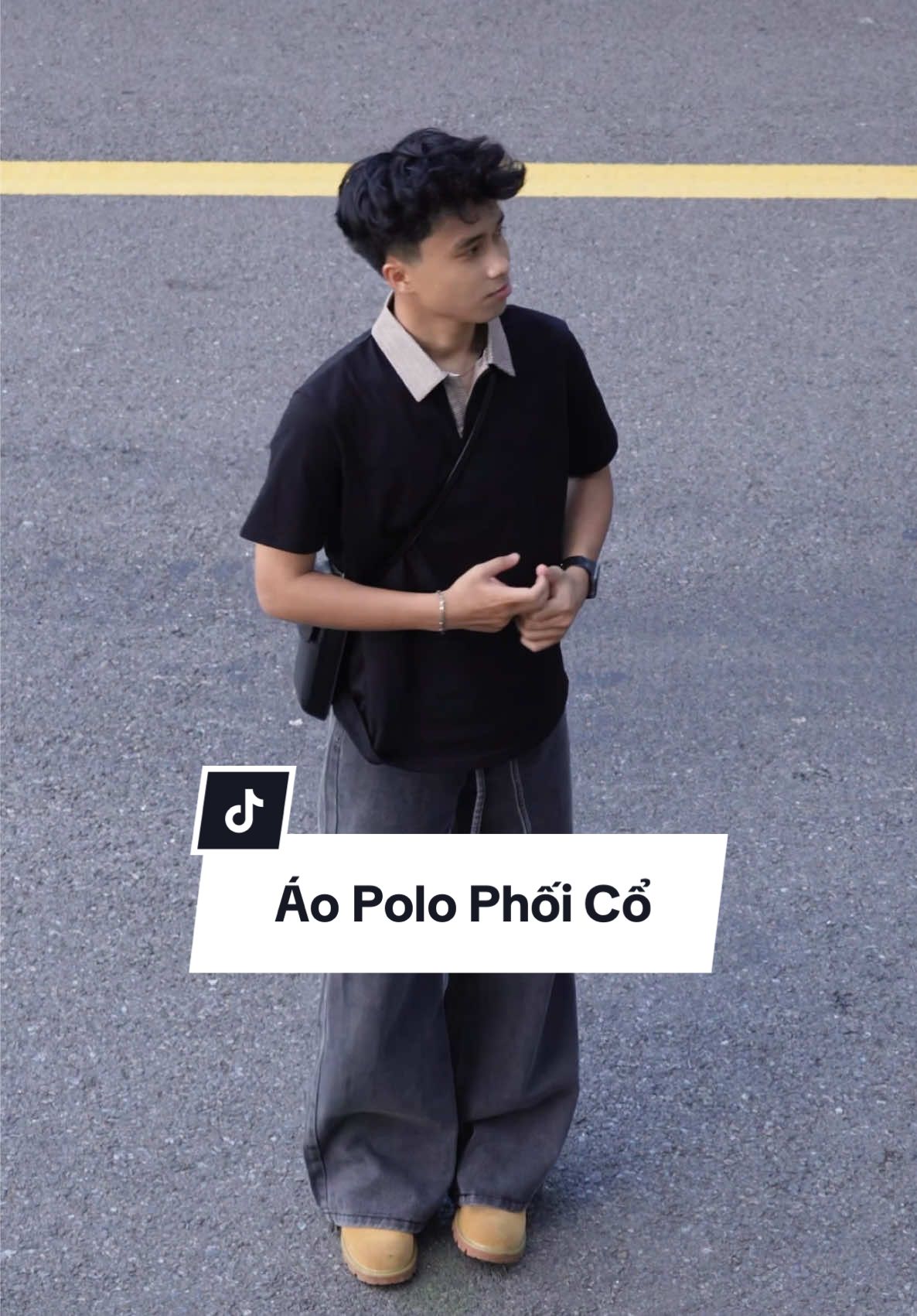 Ê con áo polo đẹp dễ mặc mà có điểm nhấn đẹp như này mà có hơn trăm thôi. Vải mặc quanh năm ngon luôn nha. #ao #aopolo #aopolokesoc 