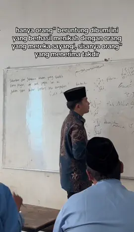siapapun jodohnya itu tergantung usaha dan tirakatnya