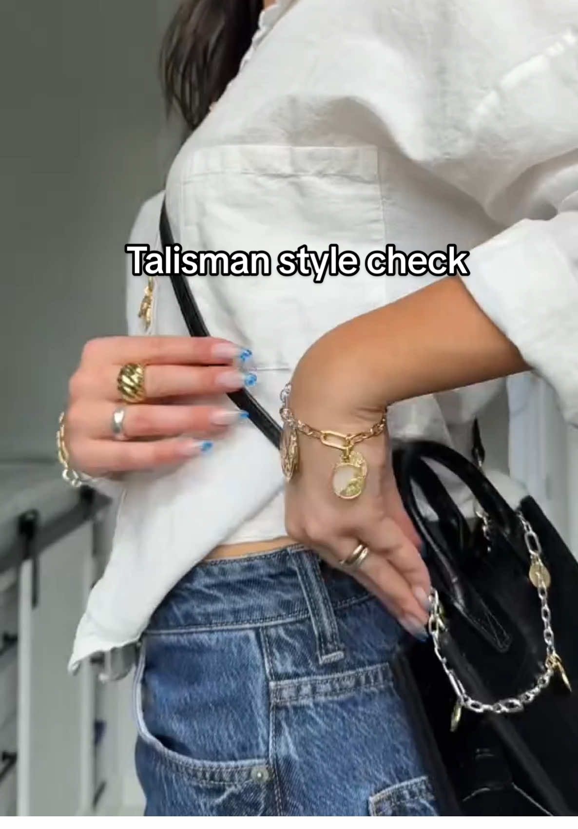 Powerful symbols meet Latin words of wisdom. How will you style your Pandora Talismans? 💖 💫 @Conner Babcock🧸 #PandoraJewelry #MixedMetalJewelry #LayeredNecklaces