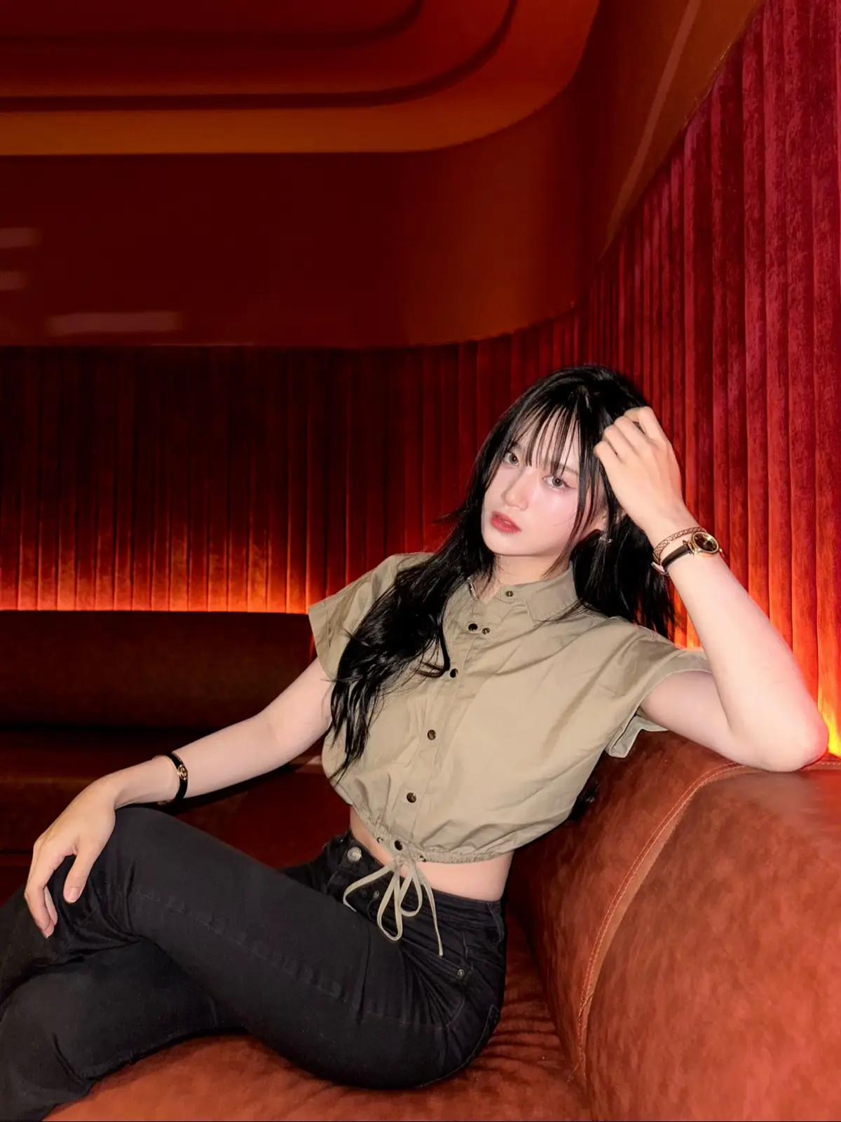 Staring contest🌙💋