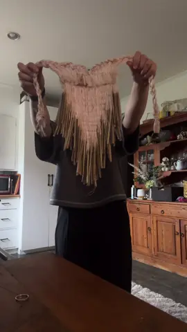 This mini maro was made from harakeke harvested from one of our wahi taonga (Moutoa). The pink through it was natural and actually a surprise. The rau when harvested was initially brown and when I extracted the muka and cleaned it only then was the pink apparent! Heaps of improvements I can make but it feels good to make a piece and then be able to gift it to someone. Especially my mum! (My first one went to my nan) 💕 #māori #aotearoa #raranga #harakeke #toimaori 