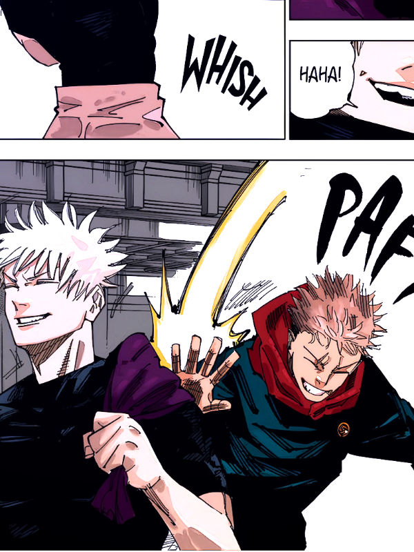 moment Gojo bertemu murid kesayangannya😁🖐️ #gojosatoru #itadoriyuuji  #jujutsukaisen #cullinggame #fyp 
