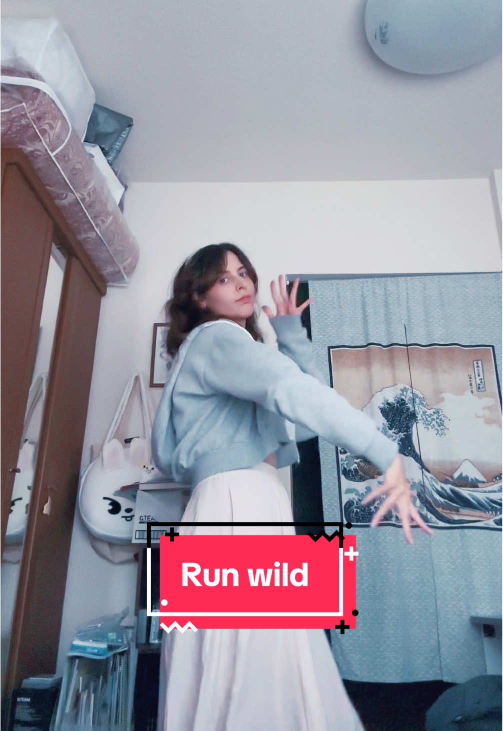Run wild in a skirt looked better than I thought.  #RunWildChallenge #andTEAM #RunWild #kpopdance #kpopfyp